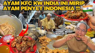 MUKBANG AYAM KFC KW+ INDIA VIRAL‼️AYAMNYA MIRIP KAYAK AYAM PENYET INDO‼️
