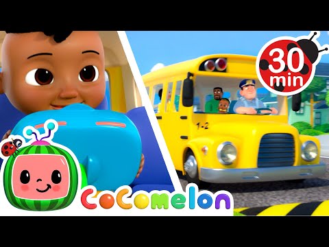 Cody's Wheels on the Bus | Cocomelon - Cody Time | Kids Cartoons & Nursery Rhymes | Moonbug Kids