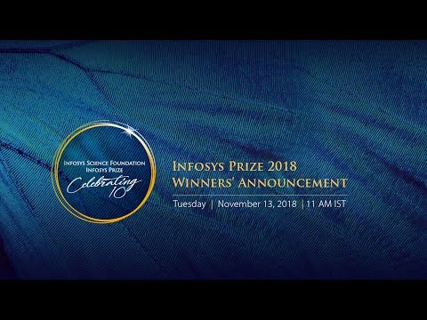 Infosys Prize 2018 Announcement