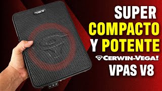 Este Subwoofer Amplificado SUPER COMPACTO te dejará BOQUIABIERTO 😱🔥  | Cerwin Vega VPASV8