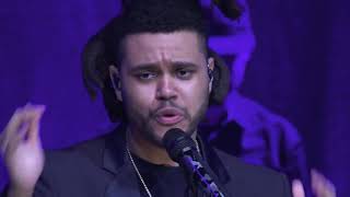 The Weeknd - Earned It Pre performance - Live