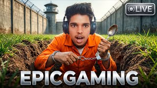 EPIC GAMING First time Live 🔥Roblox prison escape 😱 Gameplay