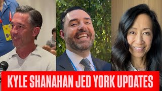 EVERYTHING WE LEARNED from Kyle Shanahan and Jed York at the NFL annual meetings ￼
