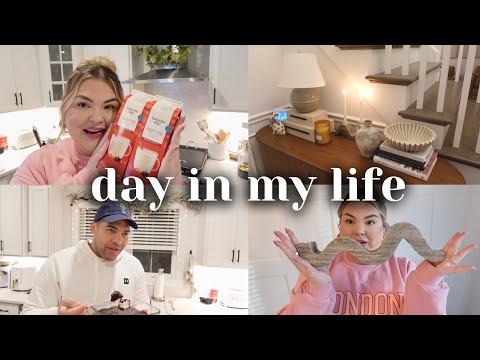 ENTRYWAY TABLE MAKEOVER, HEALTHY DESSERT RECIPE, EGGNOG SAGA | DAILY VLOG