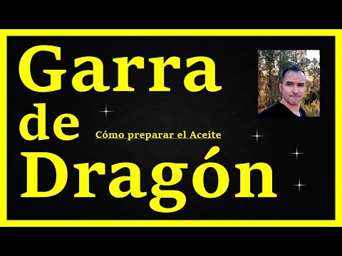 ACEITE GARRA DE DRAGÓN (Limpieza) #elbrujoshiva #dragó