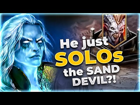 100% Winrate Sand Devil Solo I Raid Shadow Legends
