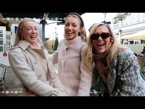 CHRISTMAS SHOPPING AT BICESTER VILLAGE WITH THE GIRLS //Christmas in the Cotswolds // Vlogmas Day 15