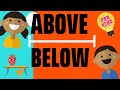 Exploring Positional Words: Above and Below for Toddlers