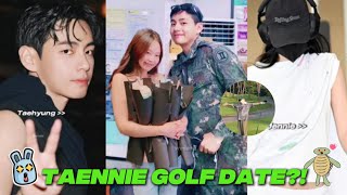 Foundrae Couple is BACK🤯 | V and Jennie Golf Date🏌🏻