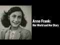 Anne Frank and the Holocaust