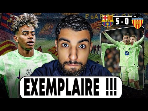 ÇA C'EST UNE VRAIE VICTOIRE !!! | Debrief: FC Barcelone 5 vs 0 Valence (Coupe du Roi: 1/4 finale)