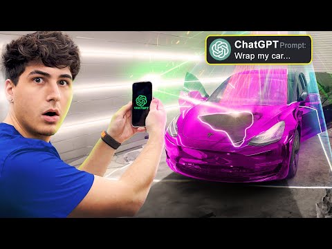 Letting Chat GPT Wrap My TESLA!