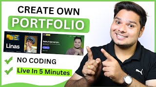 Build Your Own Portfolio Website In 5 Minutes With AI