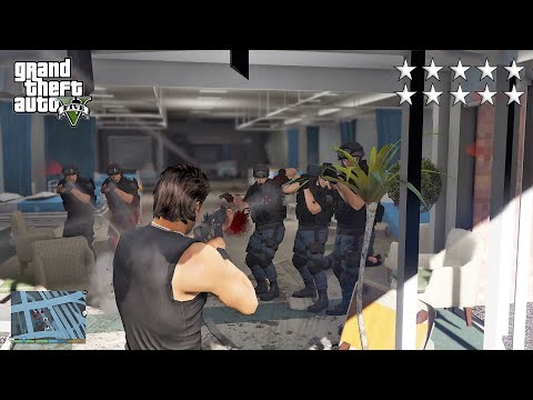 GTA 5 - AL DI NAPOLI’S TEN STAR COP BATTLE AT THE HOSPITAL