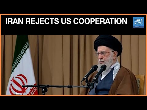 YouTube video thumbnail: Iran's Supreme Leader Says Cooperation With US Not Possible While it Backs Israel