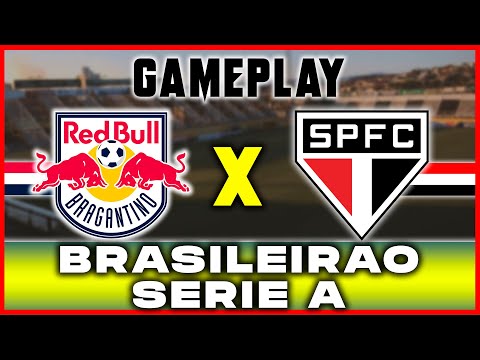 Bragantino x São Paulo AO VIVO HOJE CAMPEONATO BRASILEIRO SÉRIE A 14ªRODADA 16/07/2025 PES 2021