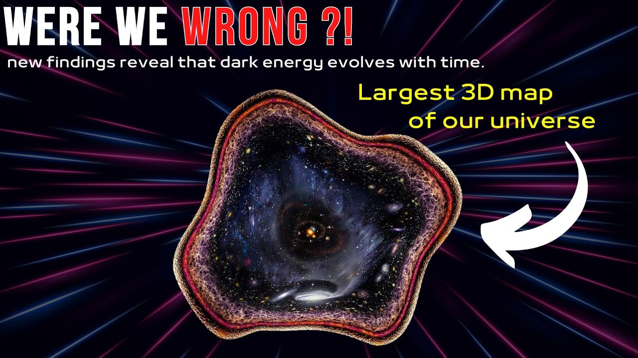 Largest 3D map the Universe’s Dark Energy May Be Evolving