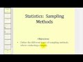 Sampling Methods and Bias Analysis