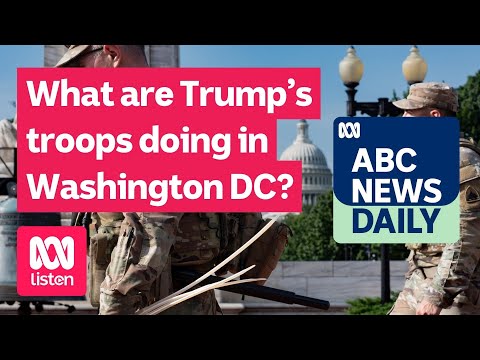 YouTube video thumbnail: What are Trump’s Troops Doing in Washington DC?