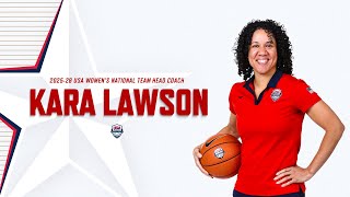 Kara Lawson Named 2025-28 USA Basketball Women's National Team Head Coach