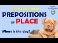 Understanding Prepositions of Place and Movement