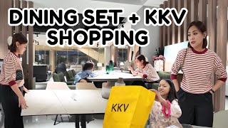 PAPALITAN NA NAMING ANG DINING TABLE + TARA SA KKV SHOPPING & HAUL | AustriaFamilyVlogs