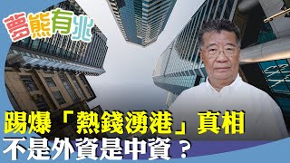 劉夢熊：外資流入風光無限？揭穿金管局唱好三千多億港元外資流入香港的真相，在高唱「軟對抗」、麥當勞賣盤下，哪有外資，其實是中資回流避險。