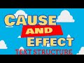 Exploring Cause and Effect in Text Structure