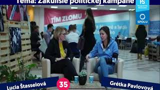 ZÁKULISIE KAMPANE S LUCIOU ŠTASSELOVOU - DEŇ I.