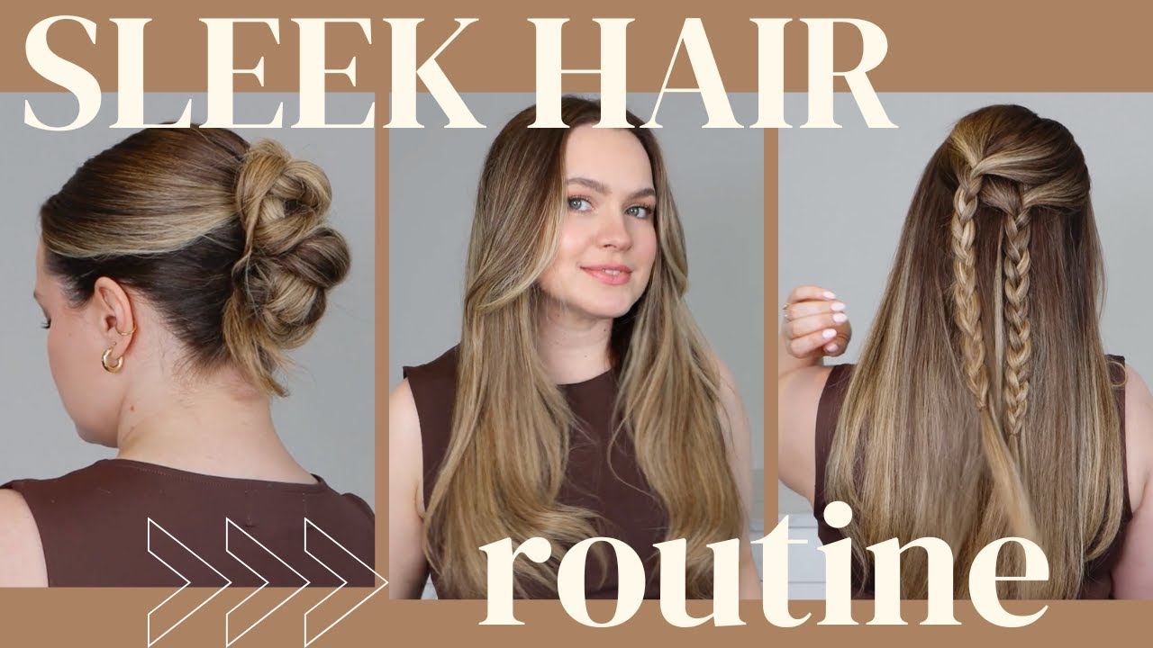 Sleek Hairstyles: 5 Styles in 5 Days! - KayleyMelissa