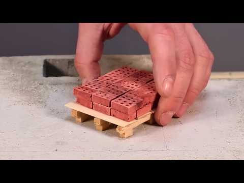 Man Builds Luxury Mansion with Mini Bricks | Start to Finish by @theminiarchitect