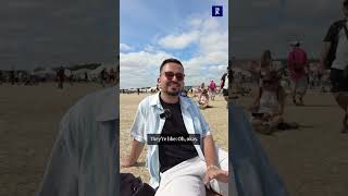 Proud Israelis at Glastonbury