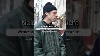 Neid vs. Eifersucht #easygerman #deutschewörter #eifersucht