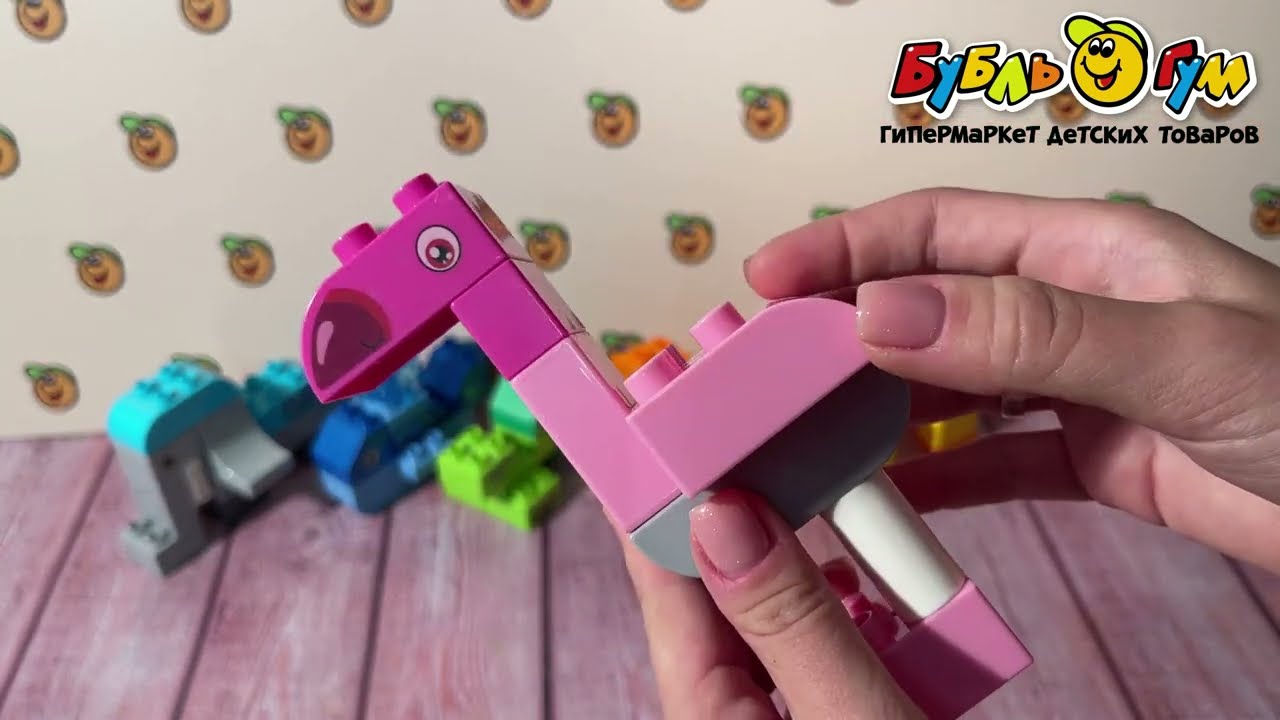 Конструктор Животные 102дет  - видео