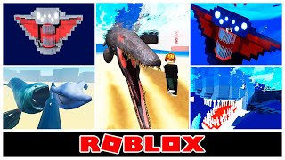 Survive the giant sea monsters in Roblox