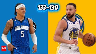 Final 1:21 WILD ENDING Magic VS Warriors