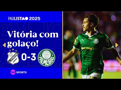 MAURÍCIO FAZ GOLAÇO E FLACO CRAVA DE NOVO! INTER DE LIMEIRA 0X3 PALMEIRAS | PAULISTÃO 2025