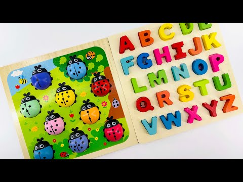 Best Educational Toy Learning Video | Kids Learn to Count 1 to 10 and ABC's and Colors