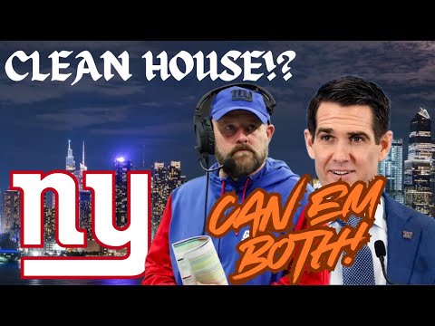 New York Giants | It's Time To Fire EVERYONE!