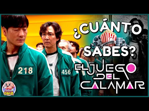 ¿Cuánto Sabes de "EL JUEGO DEL CALAMAR" TEMPORADA 1? 🎬 | Trivia/Test/Quiz