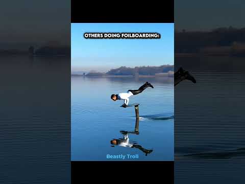 Craziest Foilboard Tricks💀