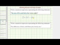 Understanding Numerical Expressions