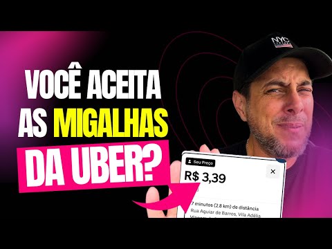 🔥 MOTORISTA QUE FAZ ISSO ACEITA GANHAR MIGALHAS DA UBER!