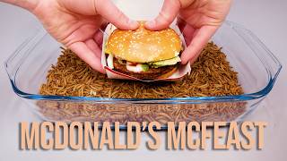 10 000 Mealworms vs. McDonald's McFeast