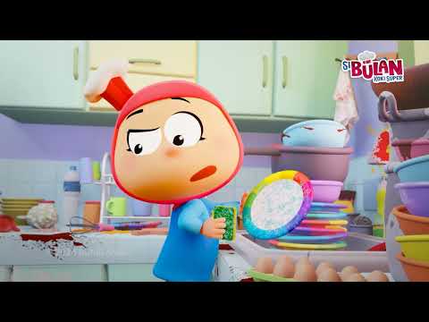 MASAKAN SIAPA YANG PALING ENAK YA? | SI BULAN KOKI SUPER | ANIMASI ANAK | KARTUN LUCU | DOA ANAK