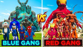 Green Gang Vs Red Gang ll Epic battle in GTA-V #gta5