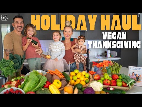 🍁 Get Ready For A Vegan Thanksgiving w/ This Free Recipe Ebook & Holiday Grocery Haul!