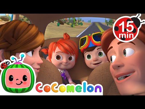 Are We There Yet? | 15 MIN LOOP | CoComelon | Nursery Rhymes