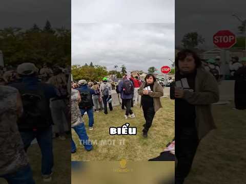 Biker vô tình lọt giữa cuộc biểu tình căng thẳng #camera #biker #bikerlife #shorts