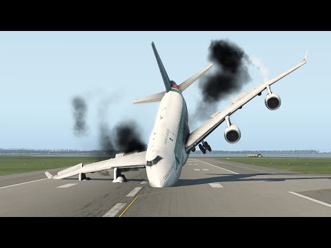 B747 Makes Emergency Landing After Smoke in Cabin | XP11